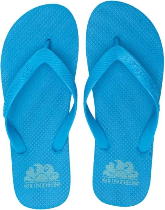 Sundek Slipper Blauw Heren
