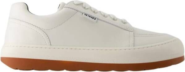 Sunnei Witte Canvas Droomsneakers White Heren