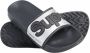 Superdry Sport EVA 2.0 Pool Slide badslippers zilvergrijs zwart - Thumbnail 3
