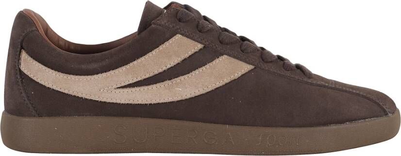 Superga 1960 Capri Zwart Wit Suède Sneakers