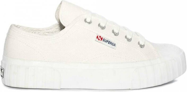 Superga 2630 Cotu Stripe Wit Dames