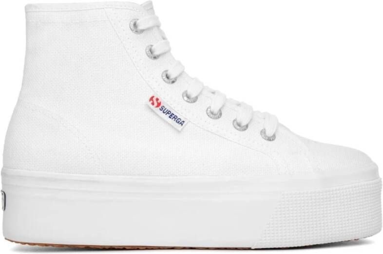 Superga Witte Casual High-Top Damessneakers White Dames - Foto 2