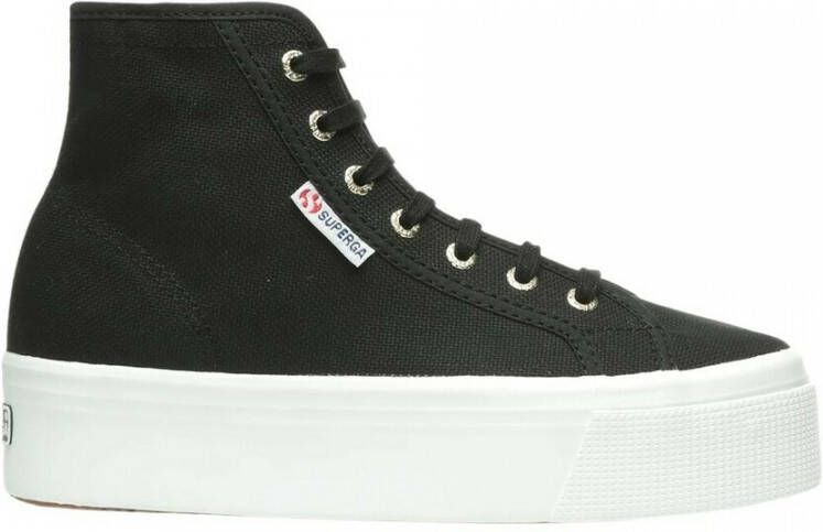 Superga 2705 Hi Top Zwart Dames