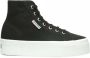 Superga Witte Casual High-Top Damessneakers White Dames - Thumbnail 8