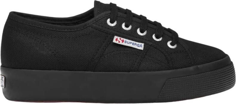 Superga Sneakers 2730-Cotu Zwart Streetwear Vrouwen