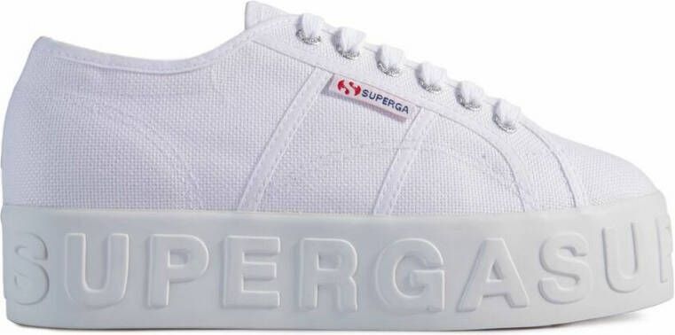 Superga 2790 3d Lettering Lage sneakers Wit - Foto 3