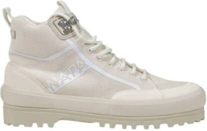 Superga Beige Stoffen Sneakers Herfst Winter Collectie