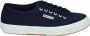 Superga Blauwe Klassieke Lage Sneakers - Thumbnail 1