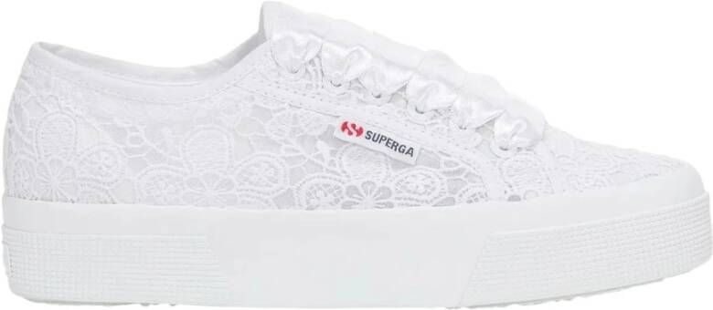Superga Bloem Macramé Schoenen