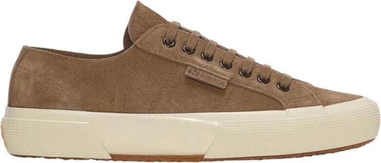Superga Bruine Suède Sneakers Klassieke Stijl - Foto 2
