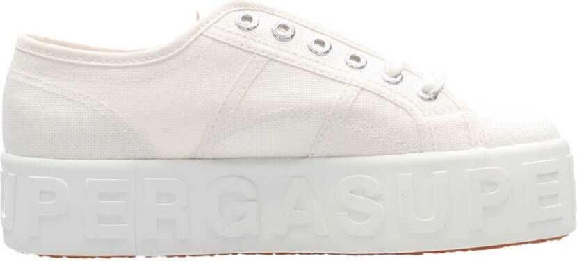 Superga 2790 3d Lettering Lage sneakers Wit - Foto 7