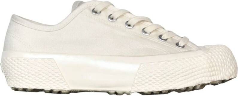 Superga Canvas Sneakers met Militaire Stijl