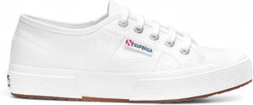 Superga Canvas Veters Rubberen Zool Sneakers