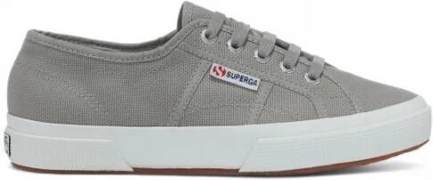 Superga Canvas Veters Rubberen Zool Sneakers