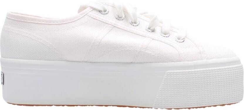 Superga Dames sportschoenen 2790 Cotw Linea UpEn doen White Dames - Foto 7