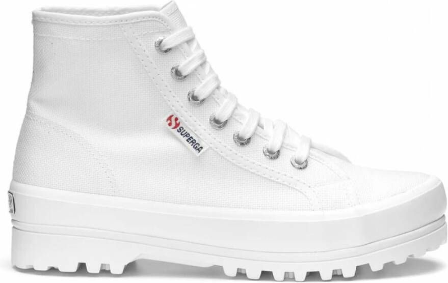 Superga ALPINA Volwassenen Half-hoge schoenen Kleur: Wit beige - Foto 4