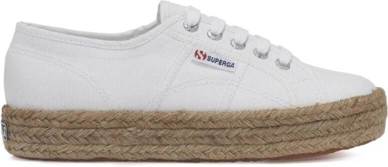 Superga Witte Rope Sneakers Lente Zomer 2024 White Dames - Foto 7