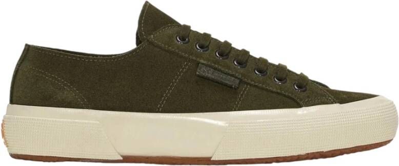 Superga Groene Suède Sneakers 2750 OG - Foto 2