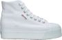 Superga 2708 HI TOP Volwassenen Half hoge schoenen Kleur Wit beige - Thumbnail 3
