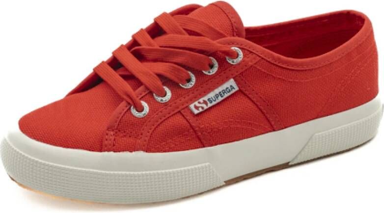 Superga Klassieke rode damesschoenen