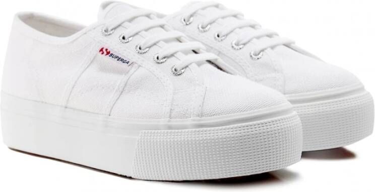 Superga Linea Flatform 2790 Trainers Wit Dames