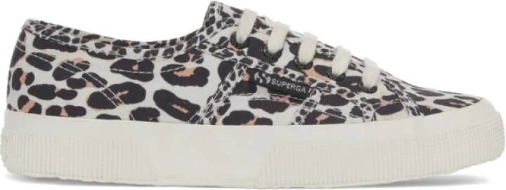 Superga Luipaardprint Sneakers