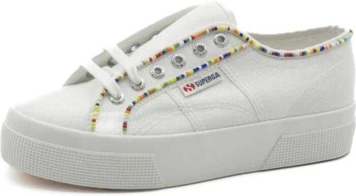 Superga Multicolor Kralen Damesschoenen 2740 White Dames