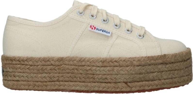 Superga Rope sneaker Beige Dames