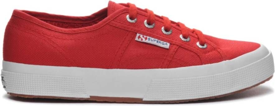 Superga Schoenen 2750 Cotu Clic Rood Dames