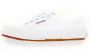 Superga 2630 Stripe Multi Logo Lage sneakers Dames Wit - Thumbnail 4