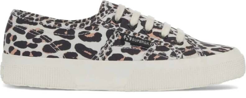 Superga Luipaardprint Sneakers