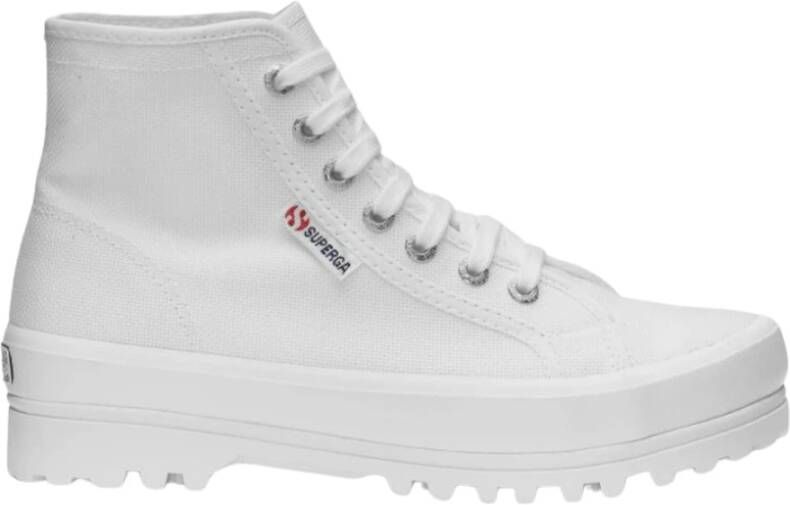 Superga ALPINA Volwassenen Half-hoge schoenen Kleur: Wit beige - Foto 6