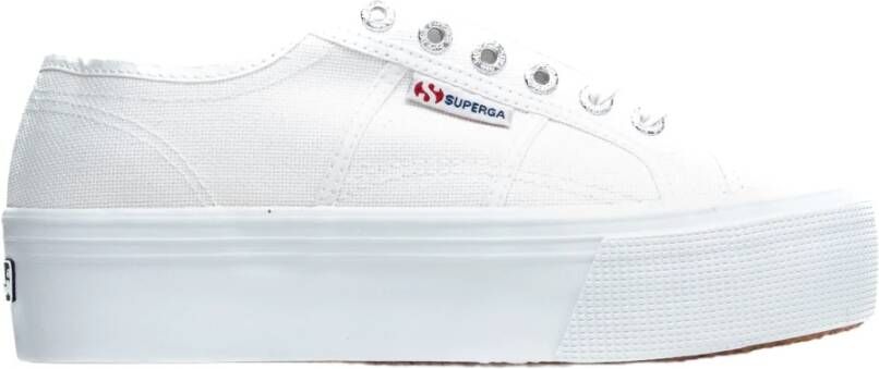 Superga Dames sportschoenen 2790 Cotw Linea UpEn doen White Dames - Foto 8