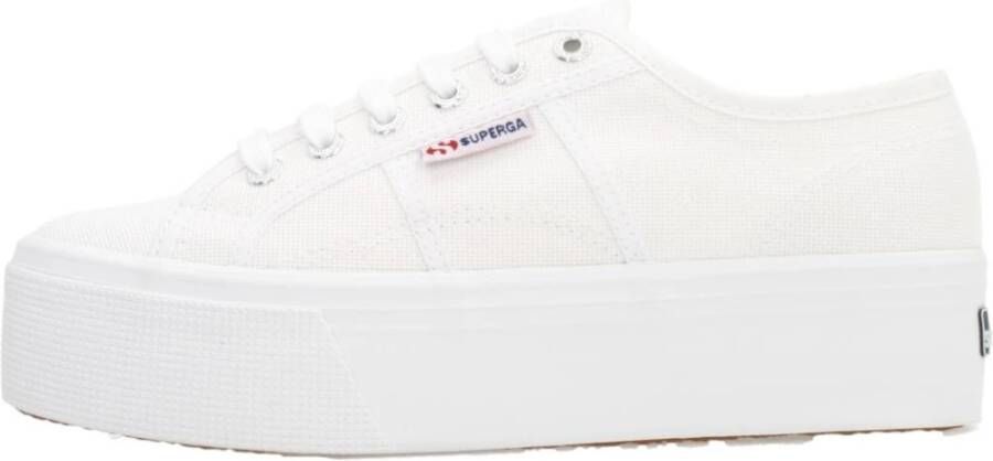 Superga Dames sportschoenen 2790 Cotw Linea UpEn doen White Dames - Foto 5