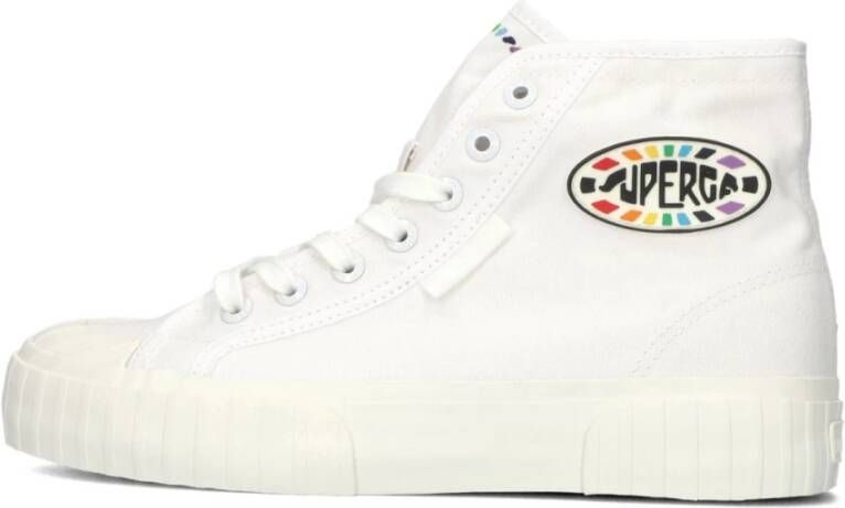 Superga Strip Multic Logo Hoge Sneakers