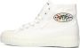 Superga 2696 Strip Multic Logo Hoge sneakers Dames Wit - Thumbnail 3