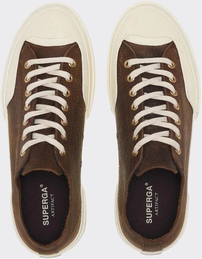 Superga 2432 Works Elephant Tumbled Leather - Foto 4