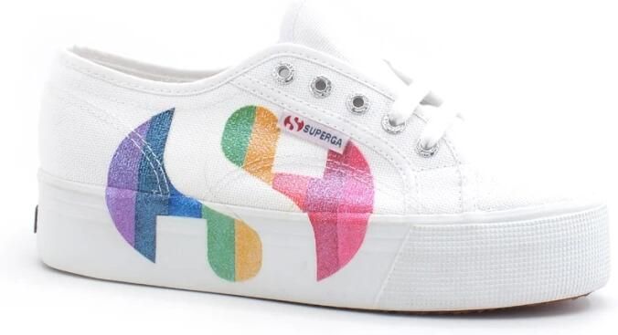 Superga 2790 Cotw Printed Logo Glitter