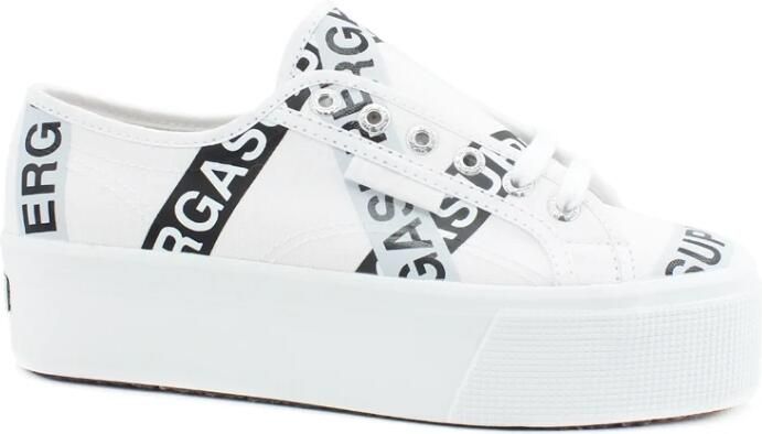 Superga Sneakers Baskets femme 2790 Lettering Tape Jellysole - Foto 5