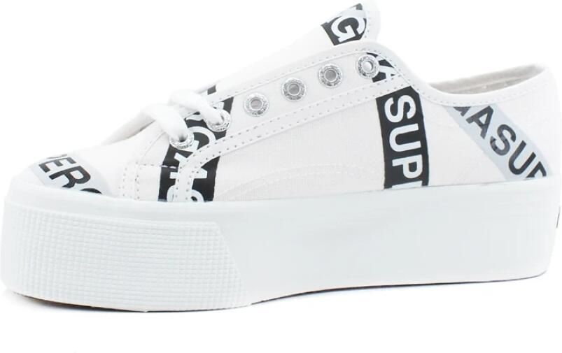 Superga Sneakers Baskets femme 2790 Lettering Tape Jellysole - Foto 4
