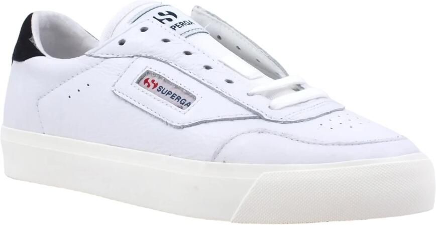 Superga Leren Sneakers voor nen en White