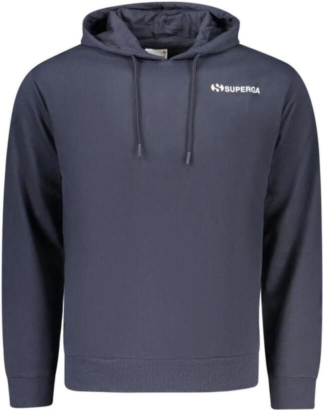 Superga Katoenen sweatshirt met ronde hals en ribgebreide boorden