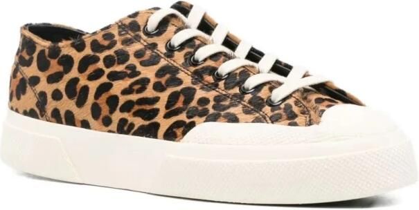 Superga Luipaard Kalfshaar Sneakers