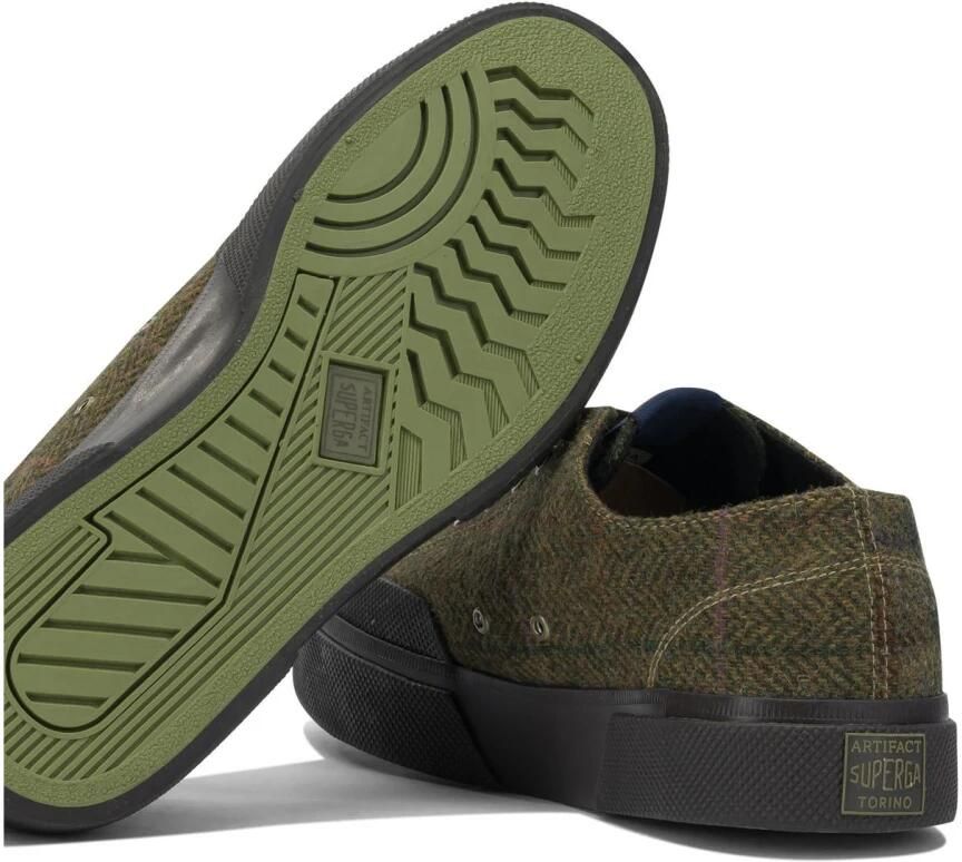 Superga Plaid Tweed Vetersneakers - Foto 2