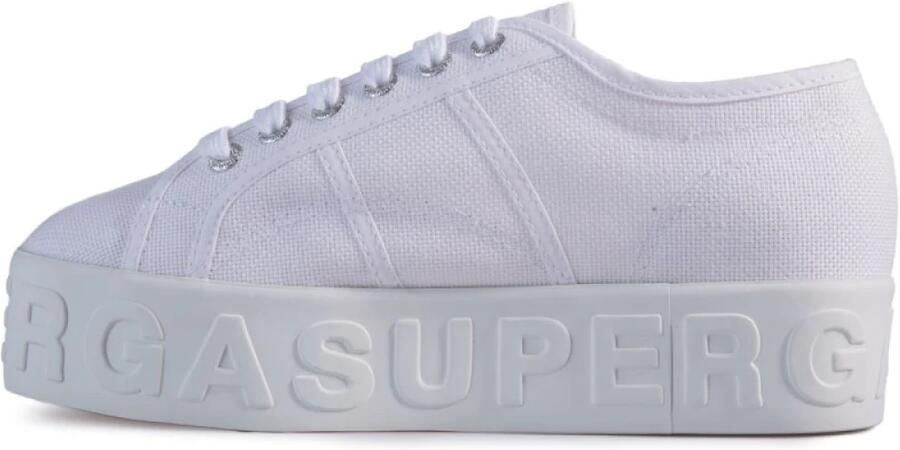 Superga 2790 3d Lettering Lage sneakers Wit - Foto 5