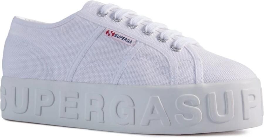 Superga 2790 3d Lettering Lage sneakers Wit - Foto 4
