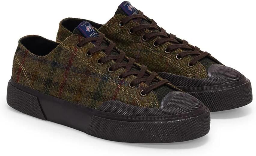 Superga Tartan Wol Sneakers met Rubberen Zool
