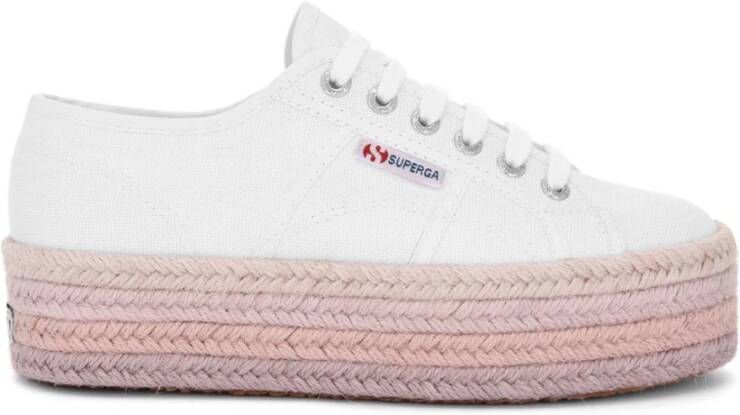 Superga W 2790 touw sneakers Wit Dames