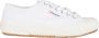 Superga Witte Katoenen Veterschoenen - Thumbnail 1
