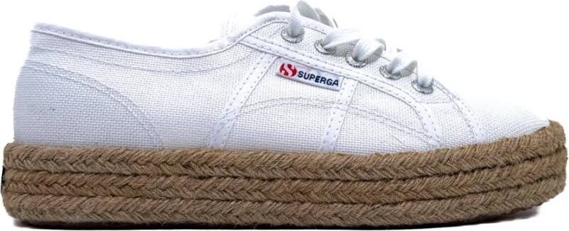 Superga Witte Rope Sneakers Lente Zomer 2024 White Dames